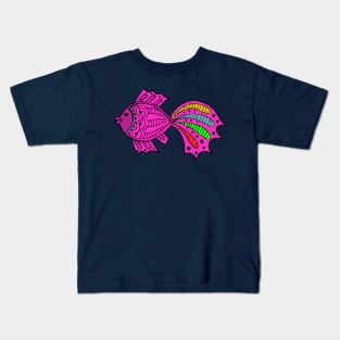 Doodle Fish Kids T-Shirt